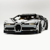 1: 8 Bugatti Chiron, Custom Modified Gray+Black Edition (4031PCS)